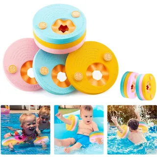 kaianda Schwimmflügel für Kinder, 6 Stück, Dolphin Schwimmflügel, aus Schaumstoff, Schwimmscheiben