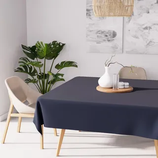 Soleil d'Ocre Tischdecke Alix 140 x 140 cm Blau
