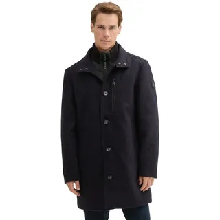 Tom Tailor Wollmantel blau 2XL