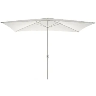 VCM Sonnenschirm eckig 300 x 200 cm Weiß