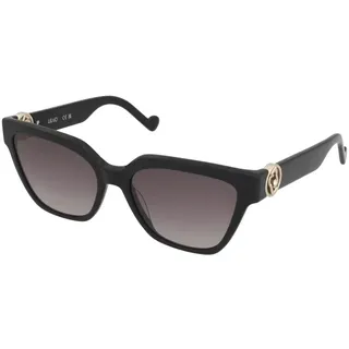 LIU JO LJ768SR 001 BLACK 56/17/140 FEMALE Sonnenbrillen - Schwarz