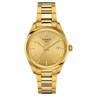 Tissot Armbanduhr T150.210.33.021.00 PR 100 34mm Edelstahl mit goldfarbiger PVD-Beschichtung - Gold