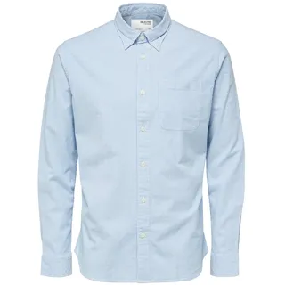 Selected Regrick Oxford Langarmhemd Skyway S