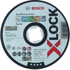 Bild Professional X-LOCK MultiConstruction Trennscheibe 125x1.6mm, 1er-Pack (2608619270)