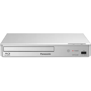 Panasonic DMP-BD84EG-S Smart Network 2D Blu-ray/DVD-Player, Internet-Apps, hochauflösendes Audio, Wiedergabe von externer Festplatte, USB, Ethernet, kompaktes Design, Silber