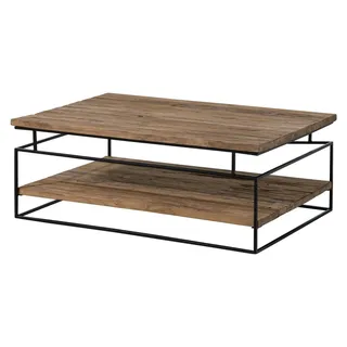 MASSIVMOEBEL24.DE Couchtisch Teak 120x80x45 natur geölt LOUNGE COLLECTION #21