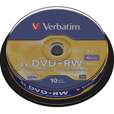 Bild DVD+RW 4.7 GB 4x 10 St.