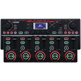 Boss RC-505mkII Loop Station | Erweiterte Version des Tisch-Looper-Branchenstandards | Fünf simultane Stereo-Phrasenspuren | Riesige integrierte Effektauswahl | Extrem robuste Fader