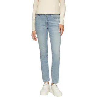 s.Oliver Damen 2153959 Jeans Hose Betsy Slim Fit, Hellblau,42W / 32L