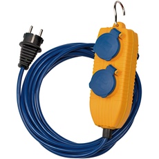 Bild Verlängerungskabel Gelb, Blau 5.00m AT-N05V3V3-F 3G 1,5mm2