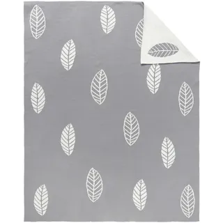 Avelia Schmusedecke , Grau , Textil , Struktur , 80x100 cm , Oeko-Tex® Standard 100 , Double face , Schlafen, Kuscheln & Schlafen, Schmusedecken