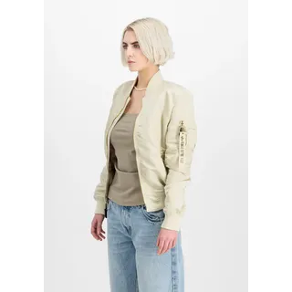 Alpha Industries Ma-1 Vf Lw Bomberjacke - Vintage White - XS,