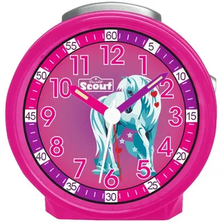 Scout Kinderwecker »Friends« Kinderwecker, Geschenkidee, Kinderzimmer,Schulanfang, Pferd,Lernwecker, pink