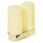 Stumpenkerzen 22 x 8 cm 2 St. elfenbein ivory