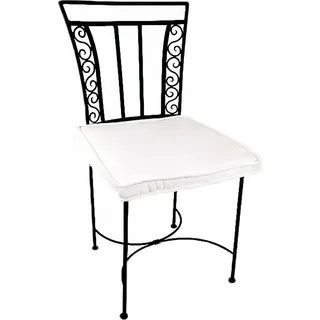 Mediterraner Gartenstuhl Ronda - Schwarz