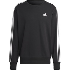 Bild von Essentials French Terry 3-Stripes Sweatshirt black, XXL