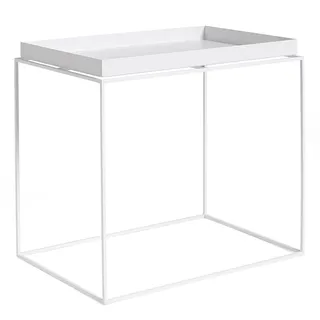 HAY Beistelltisch, Stahl, weiß, 54 cm, 102505-1509000