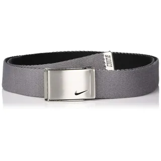 Nike Damen Wendbares Einzelnetz Gürtel, Dunkelgrau/Schwarz, Einheitsgröße