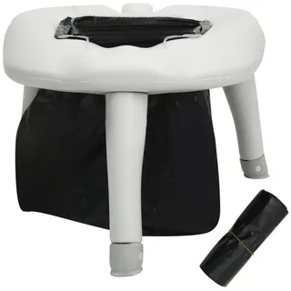 vidaXL Campingtoilette mit Beuteln 200 kg