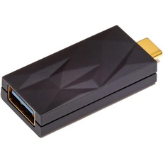 iFi Audio iSilencer+ USB-Störsignal-Filter mit ANC, Audio Adapter, Schwarz
