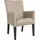 Armlehnstuhl King Polyester beige