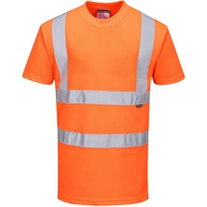 Bild RT23 Hochsichtbares Bahn-T-Shirt Orange, L