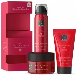 RITUALS The Ritual of Ayurveda Geschenkset Trial Set Body Scrub 125 g + Body Cream 70 ml + Duschschaum 50 ml