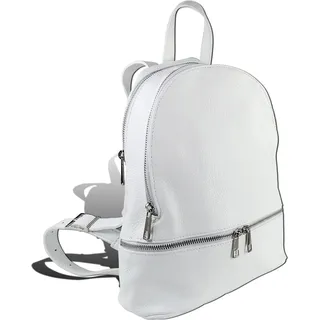 Toscanto Tasche weiß Cityrucksack mittel 32x30x11cm D2OTT612RW - Weiß