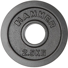 HAMMER Zubehör Hantelscheibe 50 mm 2,5 kg