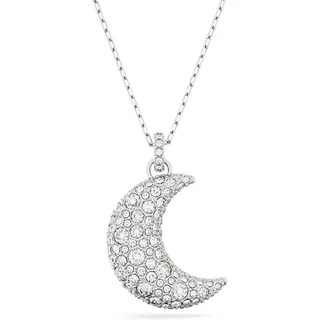 Swarovski Sublima Anhänger Kette Damen Weiß/Rhodiniert