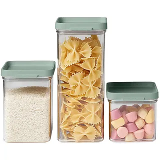 Mepal Omnia Vorratsdosen Set nordic sage 3-teilig 1,1 l