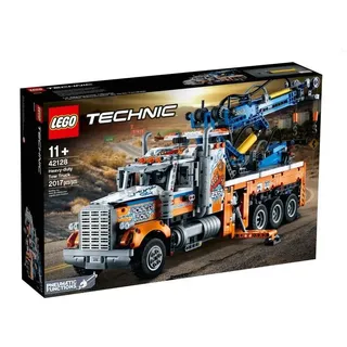 LEGO 42128 Technic Schwerlast-Abschleppwagen, Modellbauset, Technik für Kinder, Kran-Spielzeug - Bunt