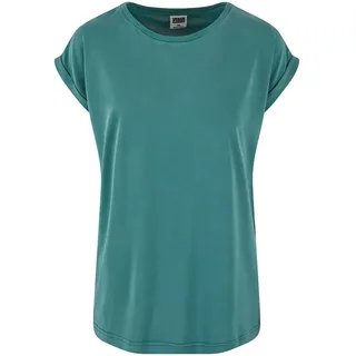 URBAN CLASSICS Modal Extended Shoulder Kurzarm-T-Shirt Pale Leaf XS