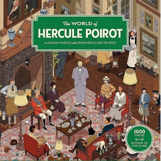 LAURENCE KING The World of Hercule Poirot 1000 Piece Puzzle