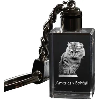 Amerikanisch Bobtail - Wanduhr mit Katze, Regal Uhr mit Druck, personalisierte Hausdekoration von Art-Dog.