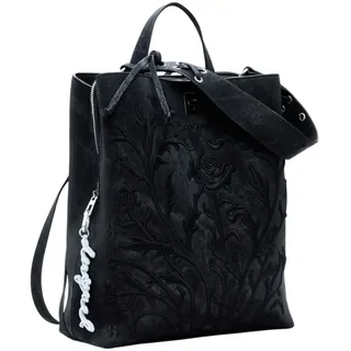 DESIGUAL Romeo Floral Sumy Mini Backpack Schwarz