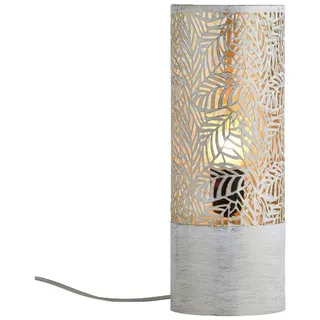 Marrakesch Orient & Mediterran Interior Verdure Tischlampe Weiß Gold