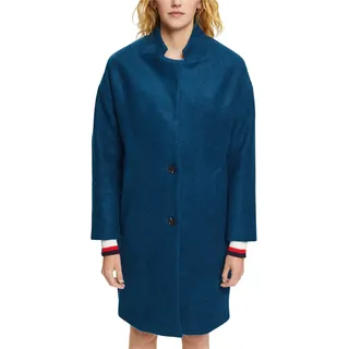 ESPRIT Damen 082ee1g335 Jacke, Petrol Blue, L EU