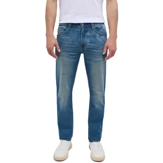 Mustang Herren Jeans Oregon Slim K", - slim fit, - blau - Mid Blue Denim W28-W40, Größe:35W / 32L, Farbvariante:Mid Blue Denim 322