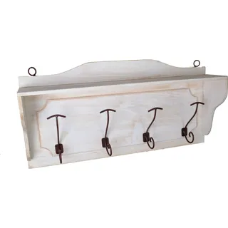 Mexico Kleiderhalter 100cm Massivholz Pinie  Mexiko Möbel Mexikanisch