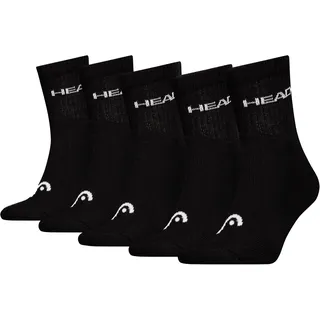 Head Socken ELEMENTS ALL SPORTS SHORT CREW 5 Paare Schwarz 35-38