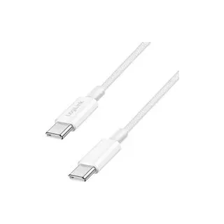 LogiLink USB-C® Kabel USB 2.0 USB-C® Stecker 1 m Weiß CU0341
