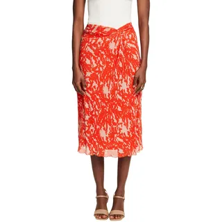 ESPRIT Damen 034ee1d301 Rock, 883/Bright Orange, M