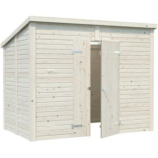 Leif Gerätehaus 273 x 170 cm Transparent Tauchgrundiert