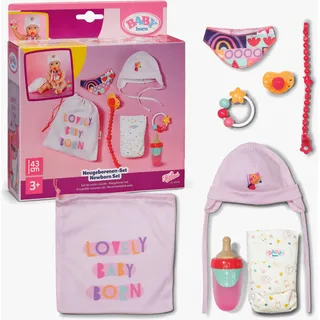 BABY BORN Puppen Zubehör Neugeborenen Set Beige 837979