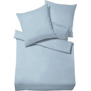 FLEURESSE "Lech Bettwäsche-Set Flanell, (hellblau), 155x220+80x80 cm