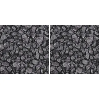 Knorr Prandell 218236217 Dekosteine 9-13 mm 500 ml, Farbe: Schwarz (Packung mit 2)