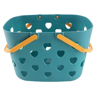 Dusch-Aufbewahrungskorb, tragbarer Griff, vielseitiges hohles Design, Bad-Organizer für die Küche im Wohnheim