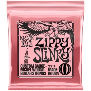 Ernie Ball Zippy Slinky E-Gitarrensaiten, Nickelwicklung, Stärke 7-36