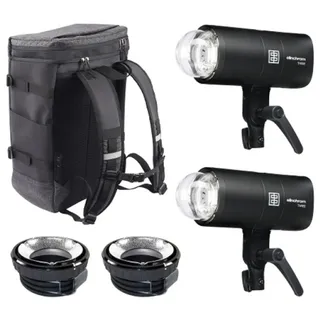 Elinchrom THREE Off Kamera Blitz Dual Kit Flash - Black